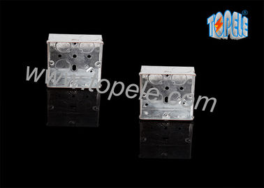 BS الصناديق الكهربائية والغطاءات لتحويل العمق 16mm / 25mm / 35mm